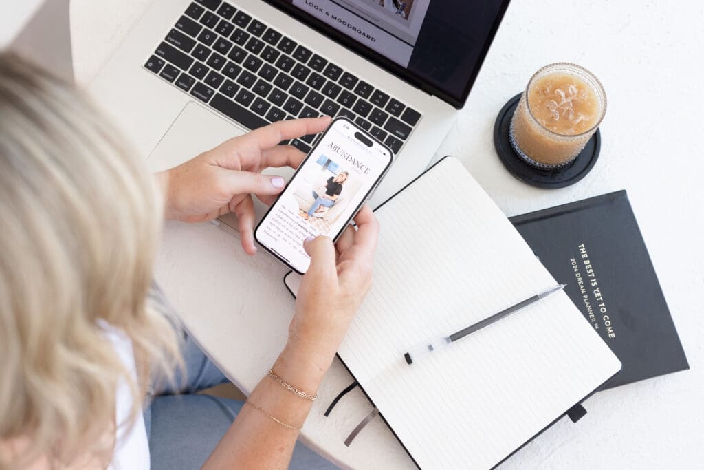 working women entrepreneur, laptop, phone, business coach